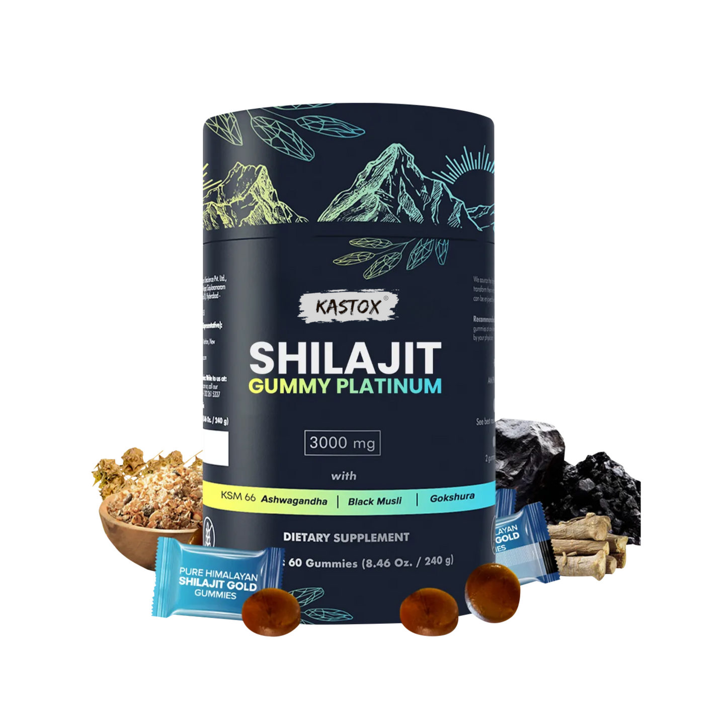 100% SHILAJIT GUMMY PLATINUM