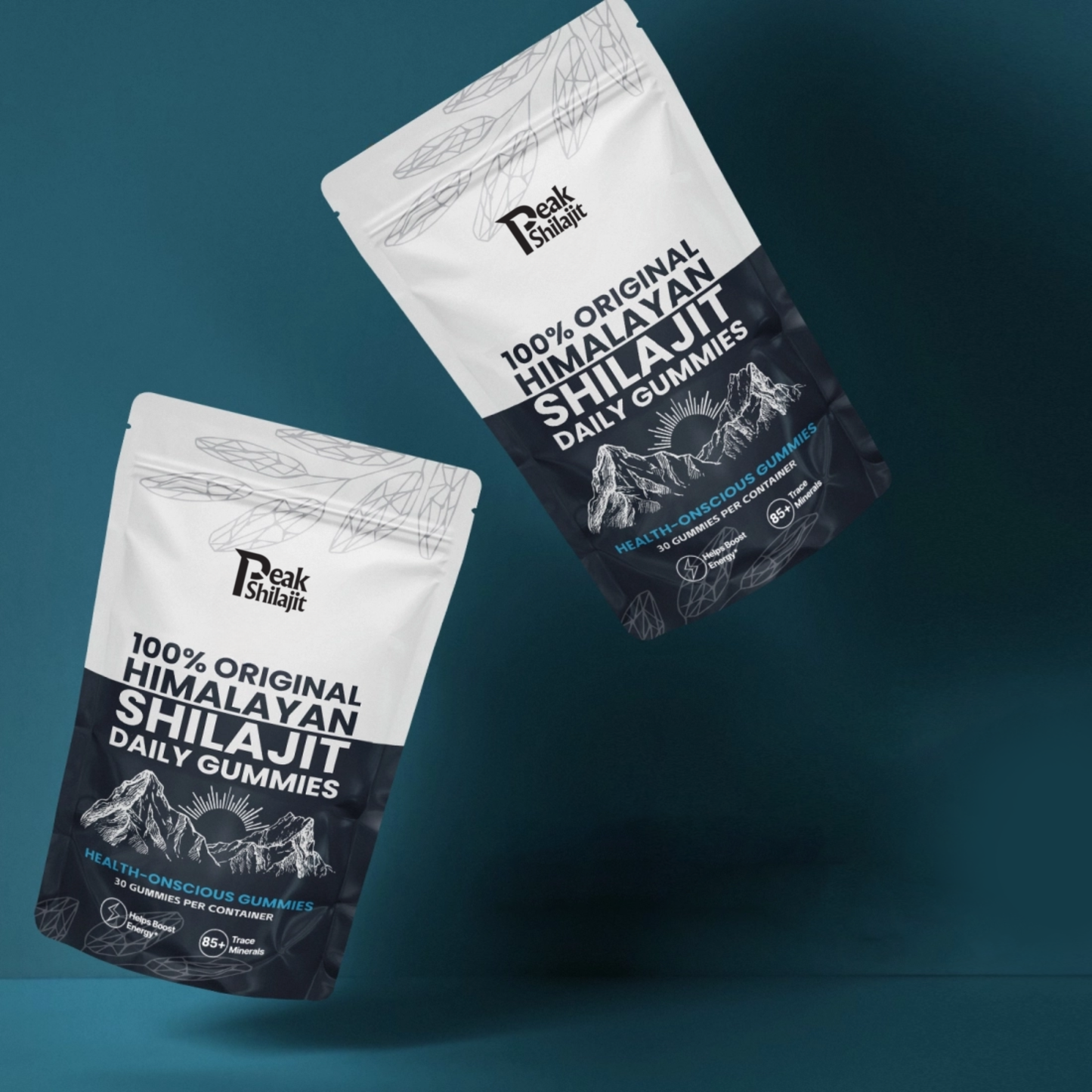 PEAKSHILAJIT 100% ORIGINAL HIMALAYAN SHILAJIT DAILY GUMMIES