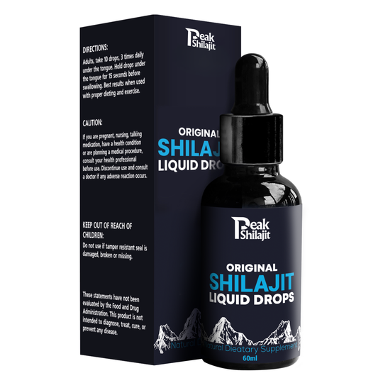 PEAKSHILAJIT ORIGINAL SHILAJIT LIQUID DROPS