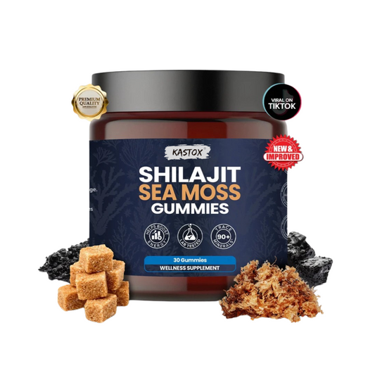 PEAKSHILAJIT SHILAJIT & SEAMOSS 2 IN 1 WELLNESS GUMMIES