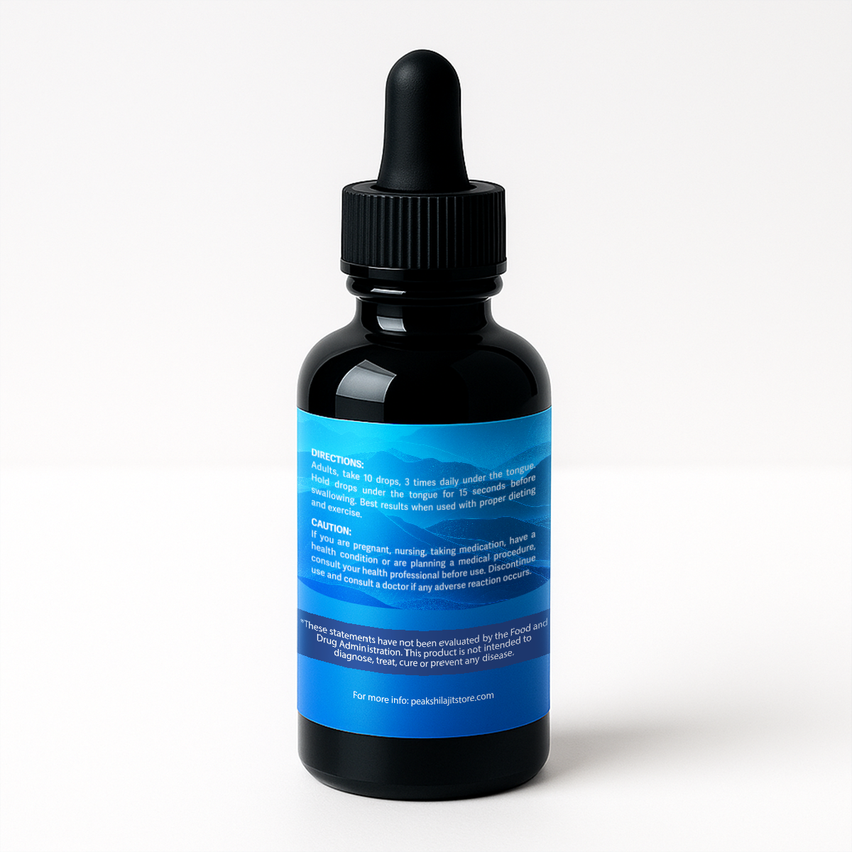 PEAKSHILAJIT ORIGINAL SHILAJIT LIQUID DROPS