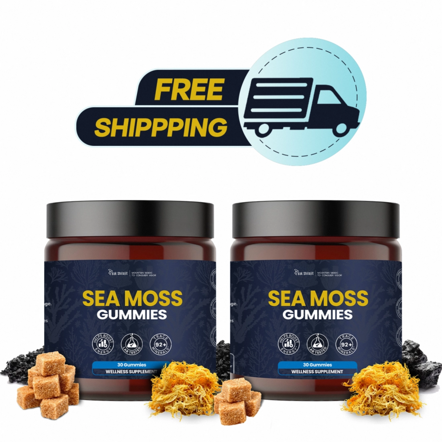 SEA MOSS GUMMIES ELDERBERRY & BLACK SEED OIL