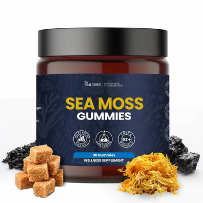 SEA MOSS GUMMIES ELDERBERRY & BLACK SEED OIL