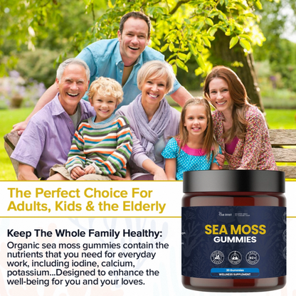 SEA MOSS GUMMIES ELDERBERRY & BLACK SEED OIL