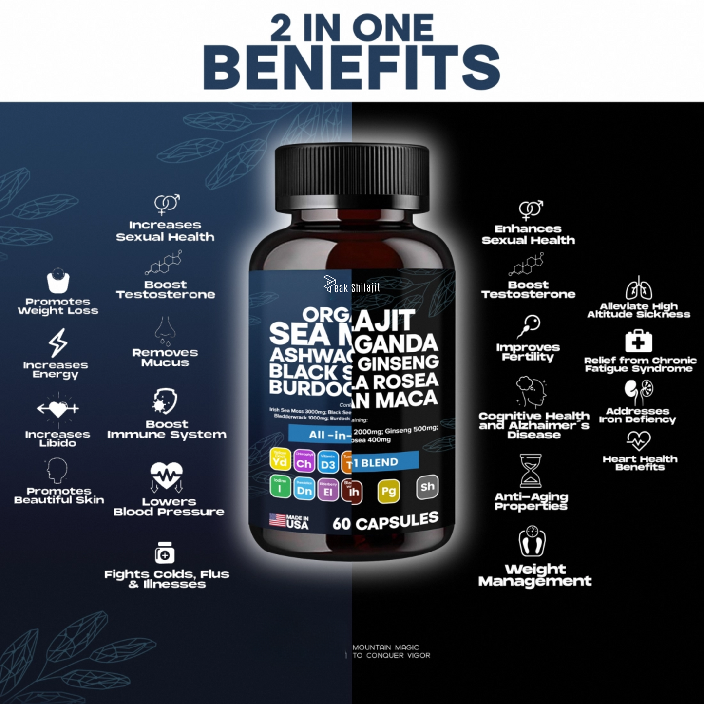 SEA MOSS & SHILAJIT BLEND