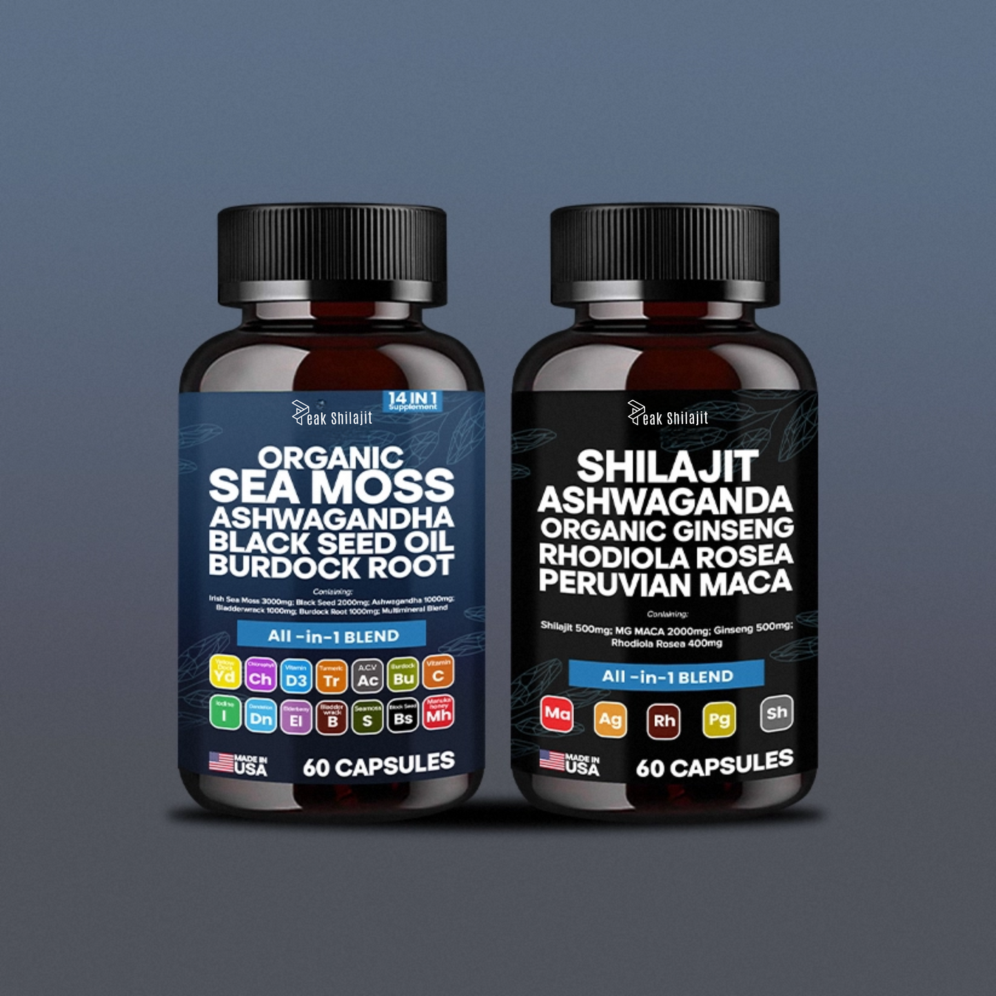 SEA MOSS & SHILAJIT BLEND