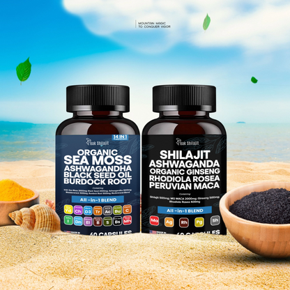 SEA MOSS & SHILAJIT BLEND