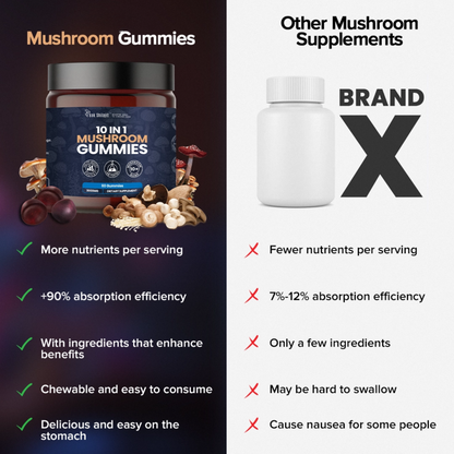 10 IN 1 MUSHROOM DAILY GUMMIES