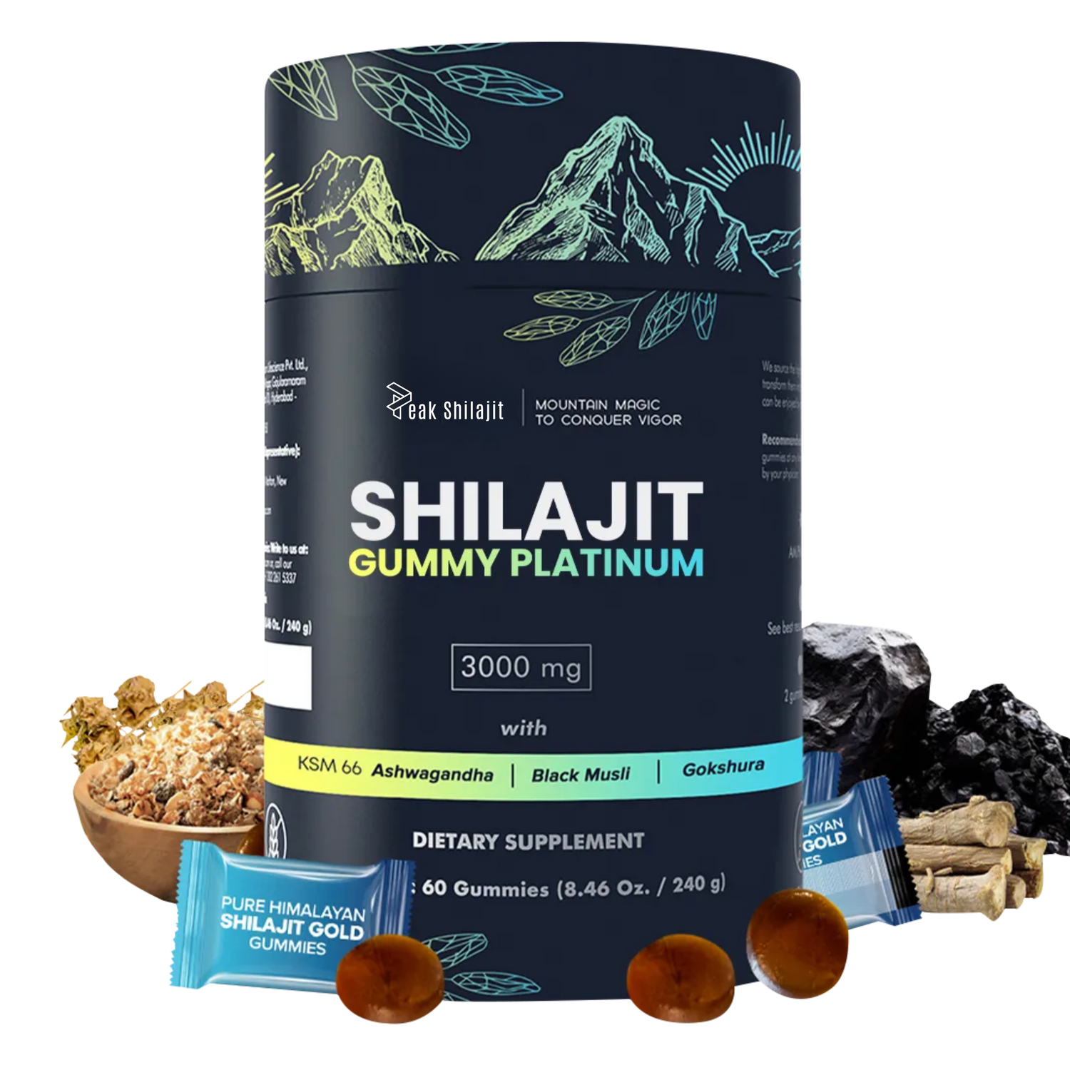 Peak Shilajit® SHILAJIT GUMMY PLATINUM