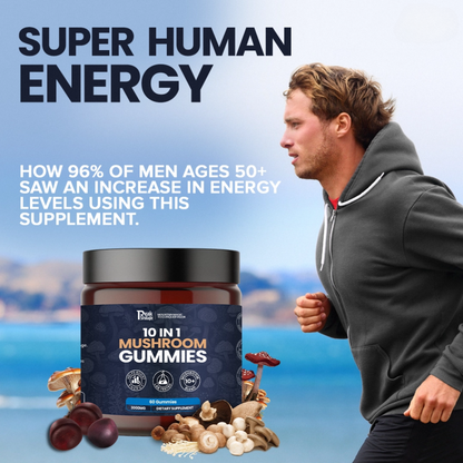 PEAKSHILAJIT 10 IN 1 MUSHROOM DAILY GUMMIES