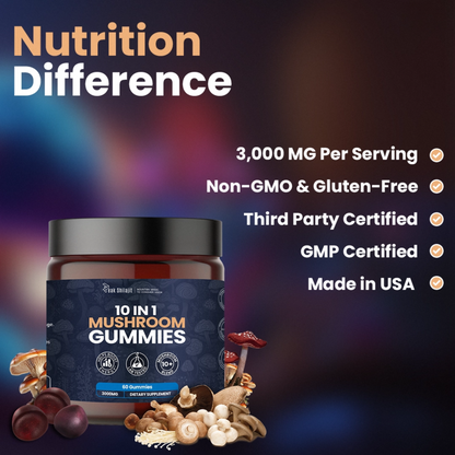 10 IN 1 MUSHROOM DAILY GUMMIES