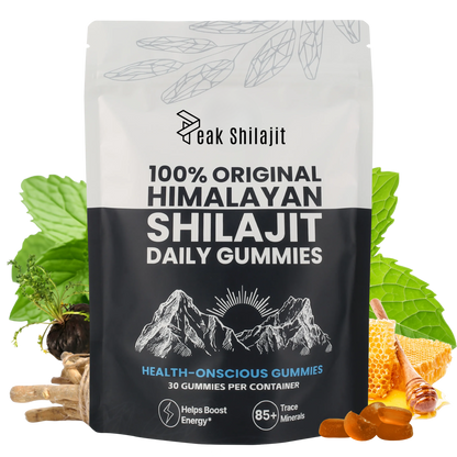 100% ORIGINAL HIMALAYAN SHILAJIT DAILY GUMMIES