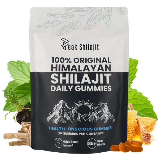 100% ORIGINAL HIMALAYAN SHILAJIT DAILY GUMMIES