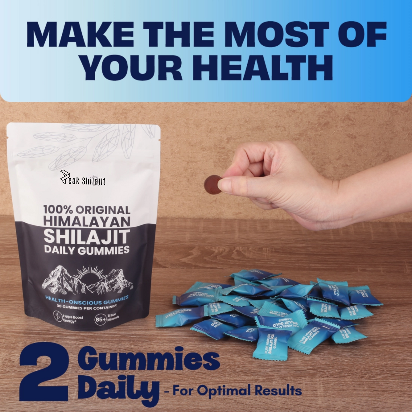 100% ORIGINAL HIMALAYAN SHILAJIT DAILY GUMMIES