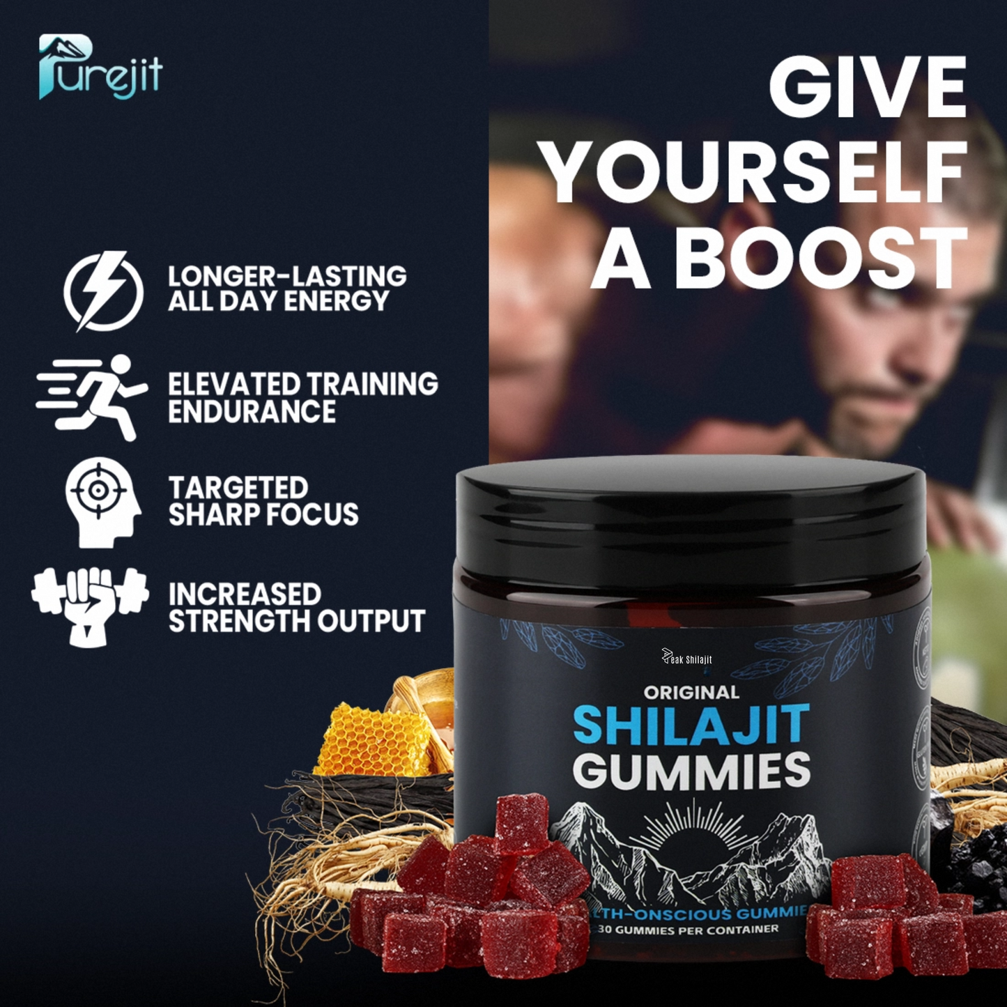 100% ORIGINAL SHILAJIT GUMMIES FOR MEN & WOMEN