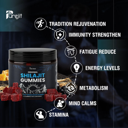 100% ORIGINAL SHILAJIT GUMMIES FOR MEN & WOMEN