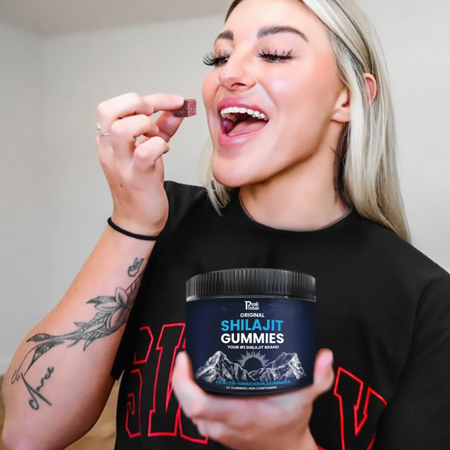 PEAKSHILAJIT 100% ORIGINAL SHILAJIT GUMMIES FOR MEN & WOMEN