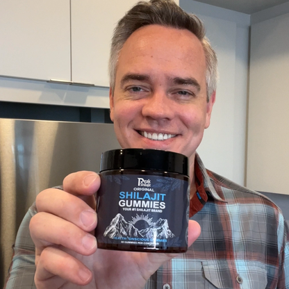PEAKSHILAJIT 100% ORIGINAL SHILAJIT GUMMIES FOR MEN & WOMEN