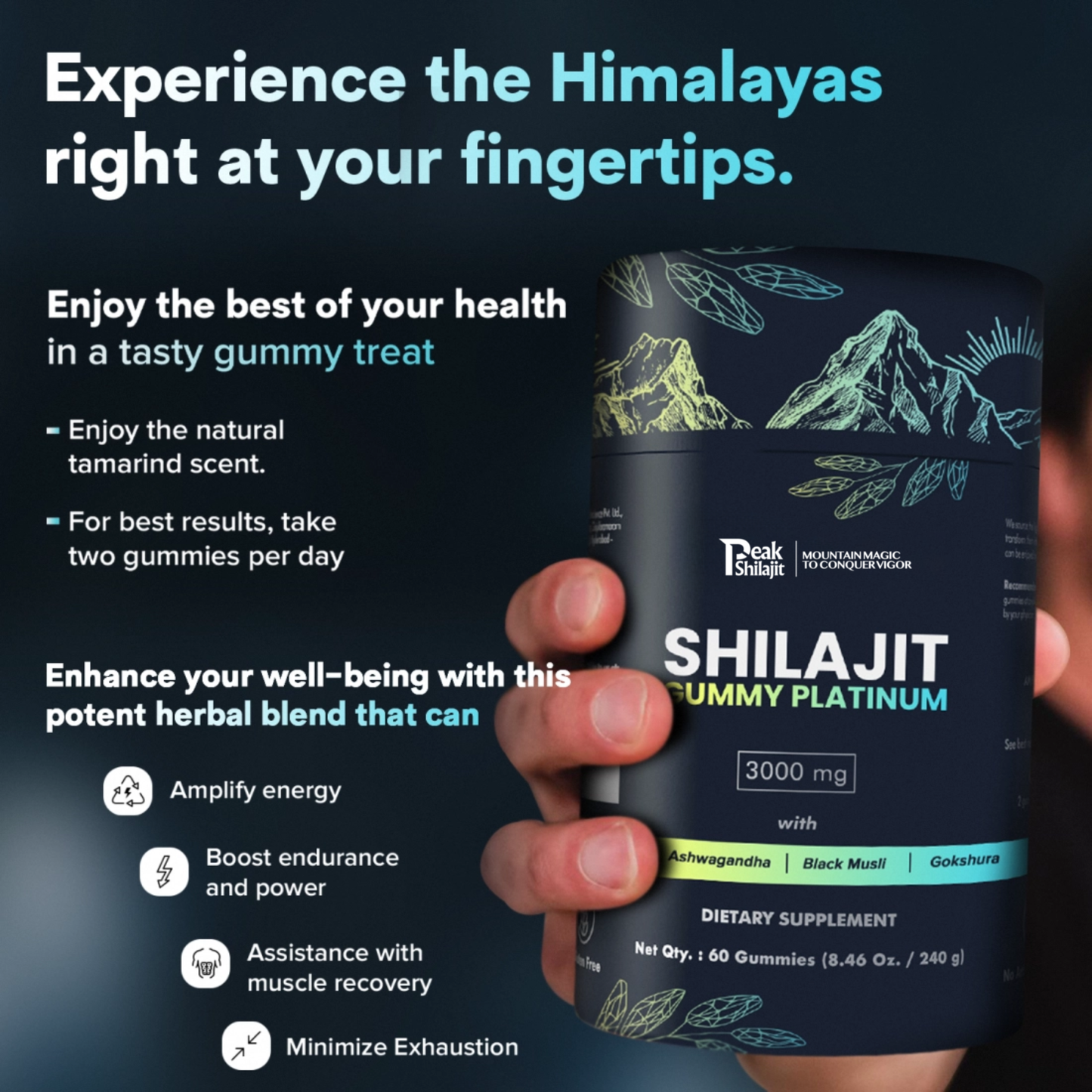 PEAKSHILAJIT GUMMY PLATINUM™