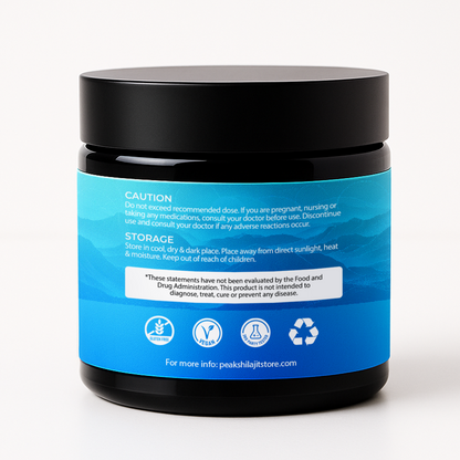 PEAKSHILAJIT 100% ORIGINAL SHILAJIT GUMMIES FOR MEN & WOMEN