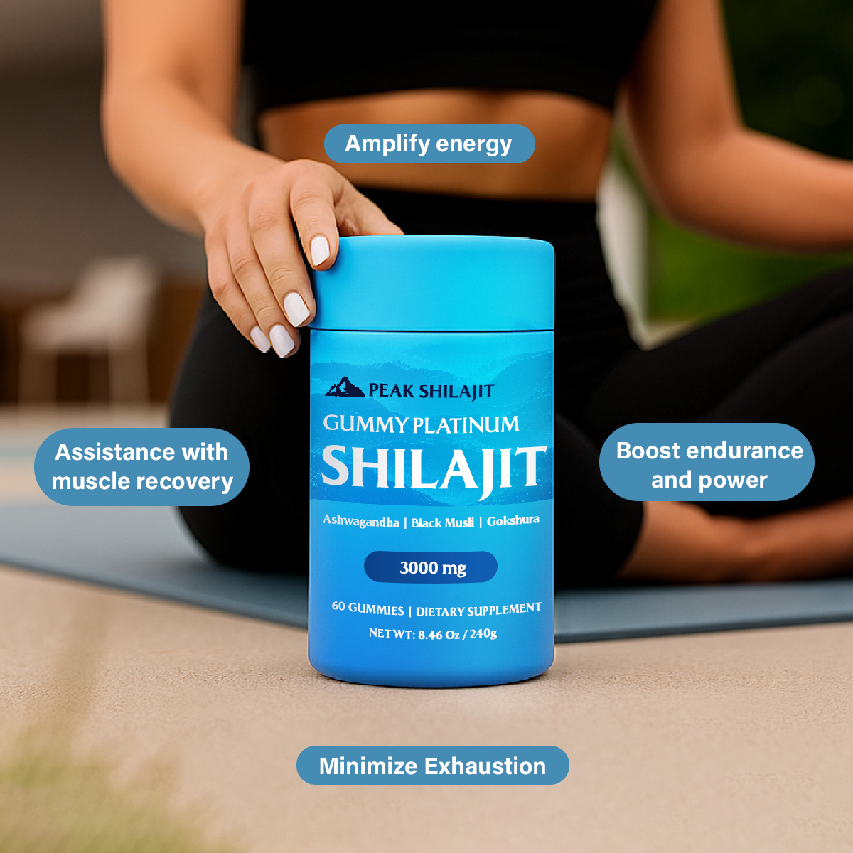 PEAKSHILAJIT GUMMY PLATINUM™